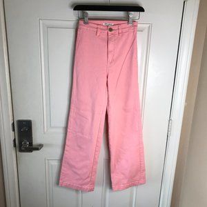 Billabong Womens Sunshine Day Wide Leg Pants Pink